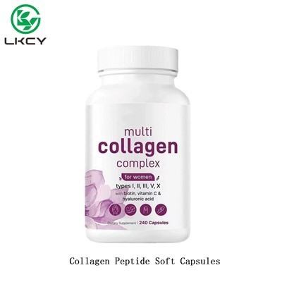 Kapsuli rotob tal-peptidi tal-kollaġen